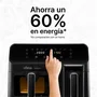 Ufesa Freidora de aire Storm doble de 9L (5.5L + 3.5L) con 8 programas, 1700W, función mantener caliente y pantalla digital - Negro