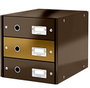 DKD Home Decor Organizador Cajonera Gris