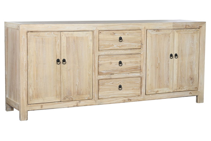 DKD Home Decor Buffet de Madera Reciclada y Olmo Natural