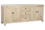 DKD Home Decor Buffet de Madera Reciclada y Olmo Natural