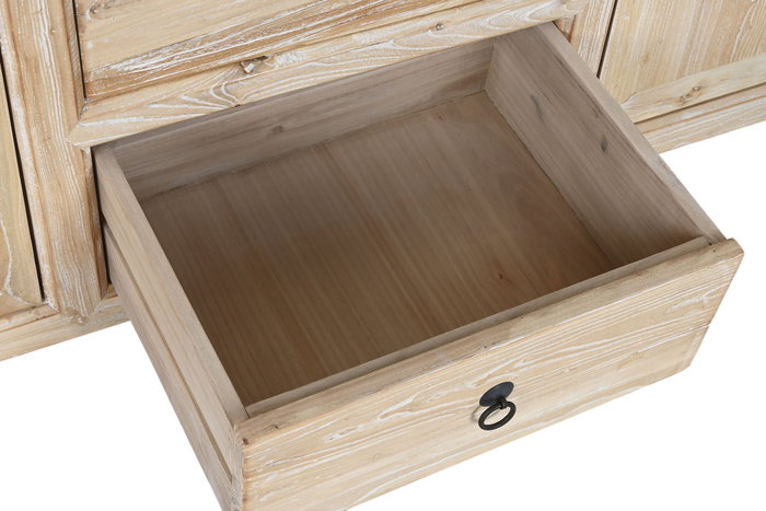 DKD Home Decor Buffet de Madera Reciclada y Olmo Natural