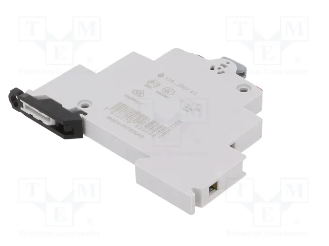 ABB Interruptor de botón verde para raíl DIN 250VAC 16A