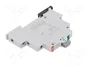 ABB Interruptor de botón verde para raíl DIN 250VAC 16A
