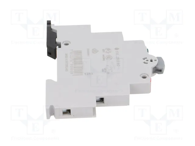 ABB Interruptor de botón verde para raíl DIN 250VAC 16A