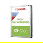 Toshiba S300 Disco Duro 6TB Surveillance 5400RPM 256MB SATA 3.5" - Unidad HDD para Sistemas de Vigilancia