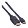 VALUE Cable Mini DisplayPort de 3 m Negro