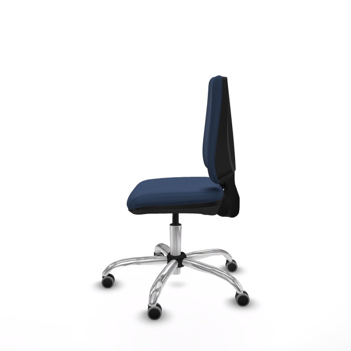 PIQUERAS Y CRESPO Silla de oficina Elche Azul Marino sin brazos