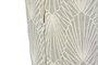 DKD Home Decor Cojín Suelo Terraza y Jardín Gris Claro Blanco 80 x 120 x 16 cm Set de 2
