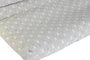 DKD Home Decor Cojín Suelo Terraza y Jardín Gris Claro Blanco 80 x 120 x 16 cm Set de 2