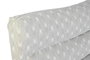 DKD Home Decor Cojín Suelo Terraza y Jardín Gris Claro Blanco 80 x 120 x 16 cm Set de 2