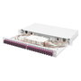 Digitus Caja de Empalme de Fibra Óptica 1U 24 Puertos SC Equipada OM4 Color Gris (Modelo: LWL Spleißbox)