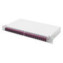 Digitus Caja de Empalme de Fibra Óptica 1U 24 Puertos SC Equipada OM4 Color Gris (Modelo: LWL Spleißbox)