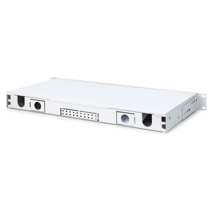 Digitus Caja de Empalme de Fibra Óptica 1U 24 Puertos SC Equipada OM4 Color Gris (Modelo: LWL Spleißbox)