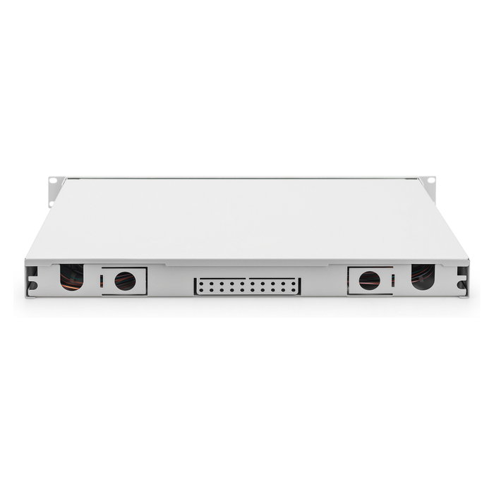 Digitus Caja de Empalme de Fibra Óptica 1U 24 Puertos SC Equipada OM4 Color Gris (Modelo: LWL Spleißbox)