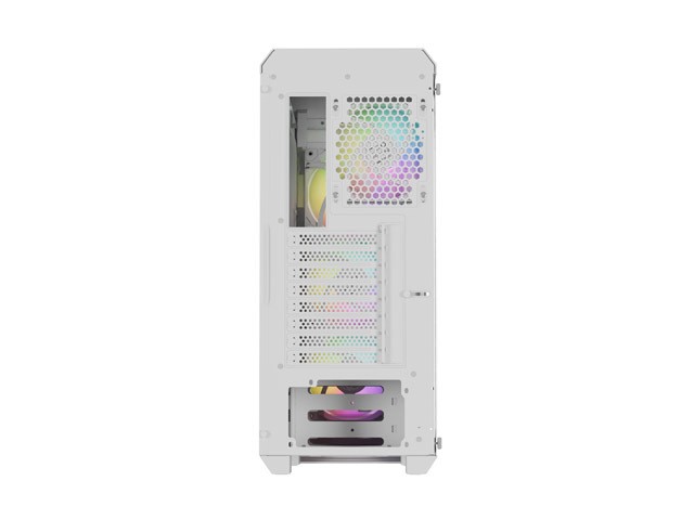 Genesis Irid 505 V2 ARGB White Midi Tower, ventana, sin fuente, 4 ventiladores 120mm ARGB, 2xUSB 3.0 Genesis Irid 505 V2 ARGB White Midi Tower, ventana, sin fuente, 4 ventiladores 120mm ARGB, 2xUSB 3.0