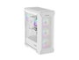 Genesis Irid 505 V2 ARGB White Midi Tower, ventana, sin fuente, 4 ventiladores 120mm ARGB, 2xUSB 3.0