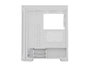 Genesis Irid 505 V2 ARGB White Midi Tower, ventana, sin fuente, 4 ventiladores 120mm ARGB, 2xUSB 3.0