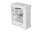 Genesis Irid 505 V2 ARGB White Midi Tower, ventana, sin fuente, 4 ventiladores 120mm ARGB, 2xUSB 3.0