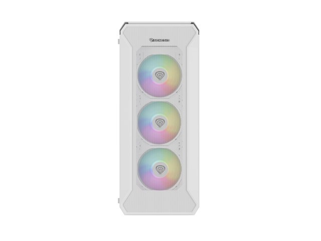 Genesis Irid 505 V2 ARGB White Midi Tower, ventana, sin fuente, 4 ventiladores 120mm ARGB, 2xUSB 3.0 Genesis Irid 505 V2 ARGB White Midi Tower, ventana, sin fuente, 4 ventiladores 120mm ARGB, 2xUSB 3.0