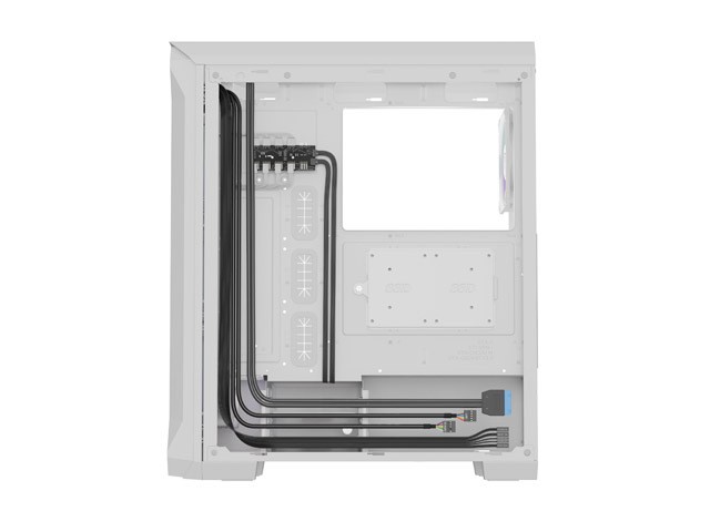 Genesis Irid 505 V2 ARGB White Midi Tower, ventana, sin fuente, 4 ventiladores 120mm ARGB, 2xUSB 3.0 Genesis Irid 505 V2 ARGB White Midi Tower, ventana, sin fuente, 4 ventiladores 120mm ARGB, 2xUSB 3.0