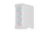Genesis Irid 505 V2 ARGB White Midi Tower, ventana, sin fuente, 4 ventiladores 120mm ARGB, 2xUSB 3.0