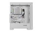 Genesis Irid 505 V2 ARGB White Midi Tower, ventana, sin fuente, 4 ventiladores 120mm ARGB, 2xUSB 3.0