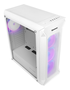 GENESIS Irid 505 V2 ARGB Midi Tower PC Caja de Ordenador, Blanco
