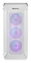 GENESIS Irid 505 V2 ARGB Midi Tower PC Caja de Ordenador, Blanco