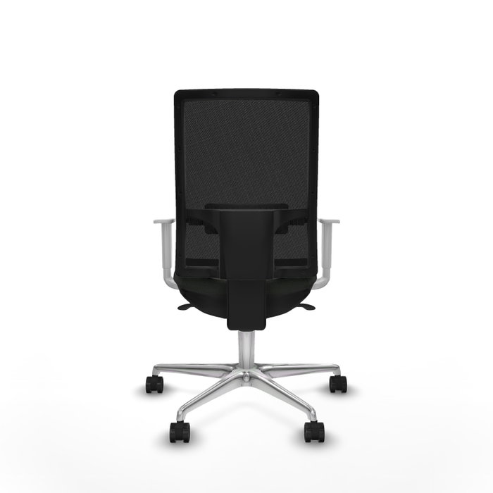 PIQUERAS Y CRESPO Silla de oficina Horna con mecanismo Sincro y reposabrazos blancos PIQUERAS Y CRESPO Silla de oficina Horna con mecanismo Sincro y reposabrazos blancos