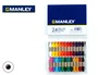 Manley Ceras de Colores Surtidos Estuche de 24 Unidades 60mm