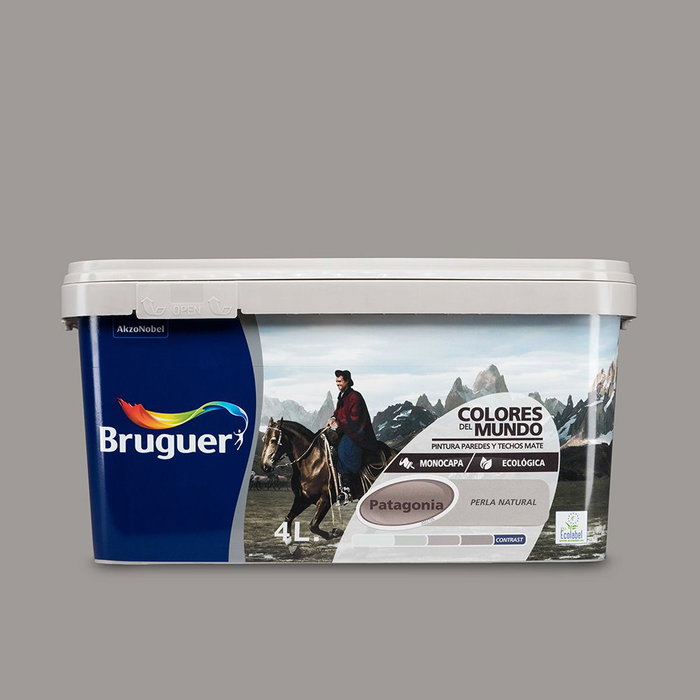 Bruguer Pintura para paredes y techos Patagonia Perla natural Mate 4 l Bruguer Pintura para paredes y techos Patagonia Perla natural Mate 4 l