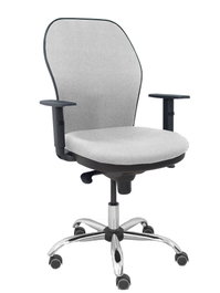 PIQUERAS Y CRESPO Silla de oficina Jorquera Gris claro con mecanismo Sincro