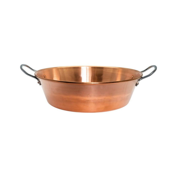 Baumalu Cuenco de mermelada de cobre 38 cm con asas de acero inoxidable Baumalu Cuenco de mermelada de cobre 38 cm con asas de acero inoxidable
