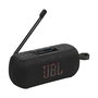 JBL Tuner 3 - Radio Portátil DAB+/FM Bluetooth 5.3 IP68 Resistente al Agua, Altavoz Integrado, USB-C, Batería 12h, 7W, Color Negro
