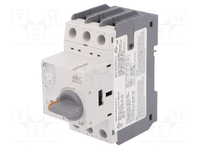 LS ELECTRIC MMS-32H-1.6A Interruptor motorizado 0,55kW 220÷690VAC LS ELECTRIC MMS-32H-1.6A Interruptor motorizado 0,55kW 220÷690VAC