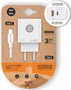 Tech One Tech Cargador de Pared GaN 65W TEC2273 con Cable USB-C Blanco