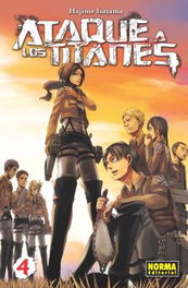 Ataque a los Titanes 04, Hajime Isayama - Norma Editorial