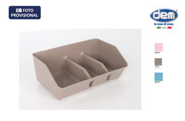 Inde Soporte De Estropajo Colores 14.3 cm Ancho x 8.1 cm Alto x 20.7 cm Largo (12 Unidades)