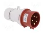 PAWBOL Enchufe Macho 16A Trifásico 5 Pines IEC 60309