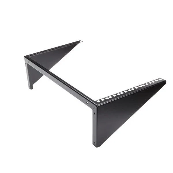 StarTech RK619WALLV Bastidor de Pared 6U 19" para Montaje Vertical, Soporte para Servidor, Acero, Negro, Capacidad 90.7 kg