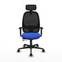 PIQUERAS Y CRESPO Silla de oficina Cilanco con Mecanismo Sincro/Traslack Azul