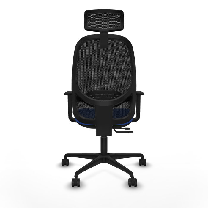 PIQUERAS Y CRESPO Silla de oficina Cilanco con Mecanismo Sincro/Traslack Azul