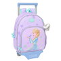 Mochila Escolar con Ruedas Frozen Spirit Lila 28 x 34 x 10 cm