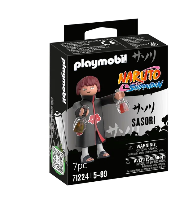 Playmobil 71224 Figura Sasori de Naruto Shippuden - Figura de Juguete de Plástico para Niños desde 5 Años