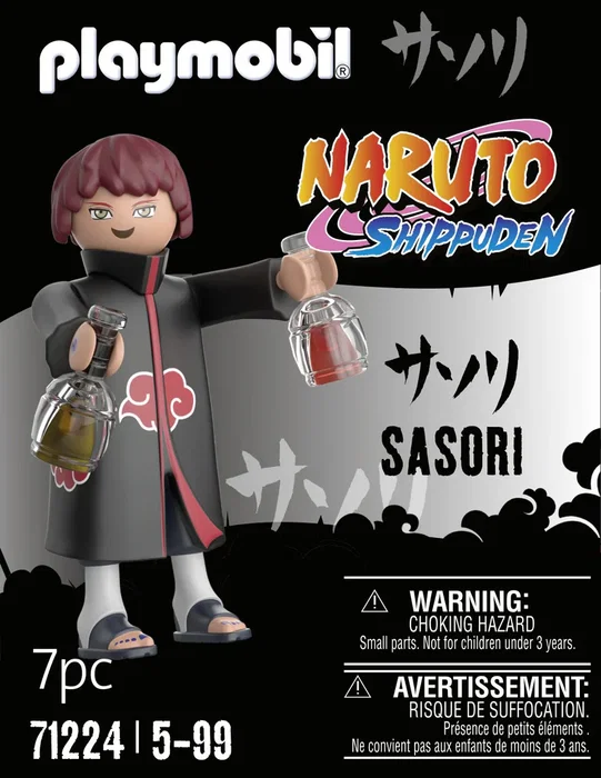 Playmobil 71224 Figura Sasori de Naruto Shippuden - Figura de Juguete de Plástico para Niños desde 5 Años