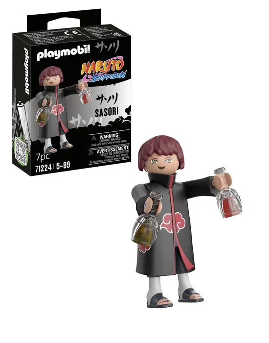 Playmobil 71224 Figura Sasori de Naruto Shippuden - Figura de Juguete de Plástico para Niños desde 5 Años