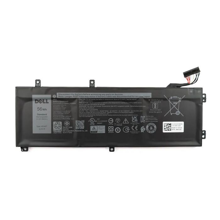 Dell Batería de iones de litio para portátil, 56Wh, 11,4V, para G7 17 7700 Series Dell Batería de iones de litio para portátil, 56Wh, 11,4V, para G7 17 7700 Series