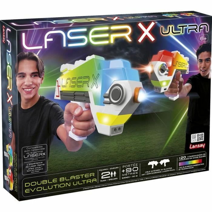Lansay Laser X - Double Blaster Evolution Ultra Juego láser Lansay Laser X - Double Blaster Evolution Ultra Juego láser