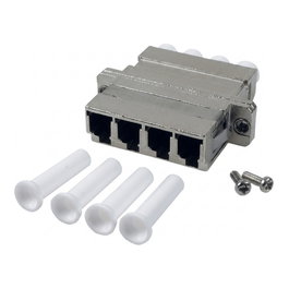 EFB Elektronik Conector LC Quad OS2 53353.1 Metálico Blanco