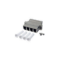 EFB Elektronik Conector LC Quad OS2 con carcasa metálica